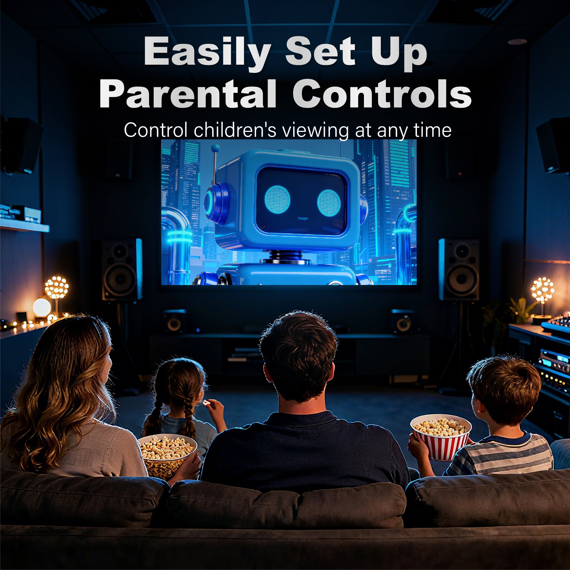 Latest SuperBox S7Pro Fully Loaded,4G+32G Powerful Smart Box,7-Days Time Shift, Parental Control Time,with Voice Remote Control,Perfect for Family