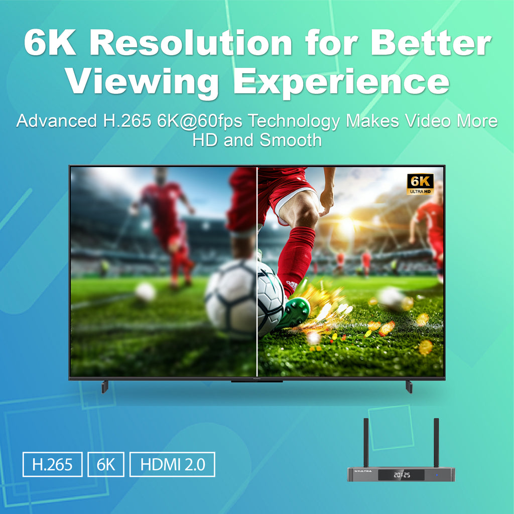 Latest SuperBox S7 Ultra 2026Fully Loaded,2025 Newest Pack,4G+128G Powerful Smart Box,Time Shift, Parental Control Time,Super Powerful Box with Voice Remote Control,Ideal for Home
